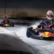red bull racing karting sur glace